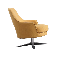 【窝托邦】现代创意转椅 国产细麻+304不锈钢 660*800*850